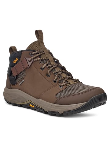 Teva Leder-Trekkingschuhe "Grandview" in Braun/ Khaki