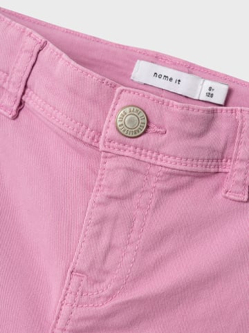 name it Twill broek "Polly" lichtroze
