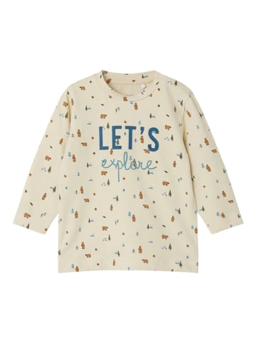 name it Longsleeve "Ossy" crème/meerkleurig