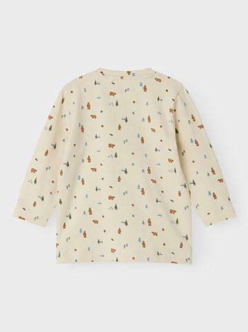 name it Longsleeve "Ossy" crème/meerkleurig