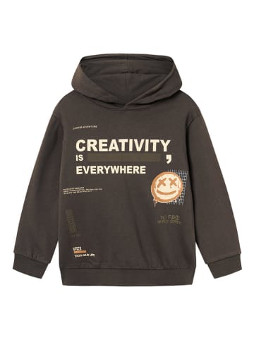 name it Hoodie "Oposte" bruin