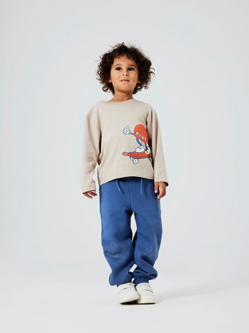 name it Sweatbroek "Otto" blauw