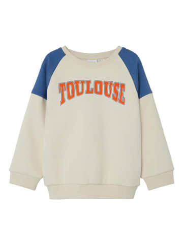 name it Bluza "Oscar" w kolorze kremowo-niebieskim