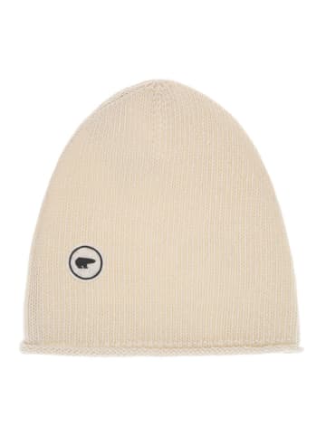 Eisbär Wollmütze "Helia OS" in Beige
