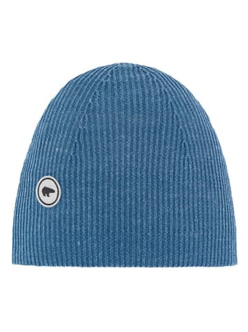Eisbär Leinenmütze "Lin OS" in Blau