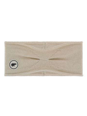 Eisbär Wollstirnband "Samira" in Beige