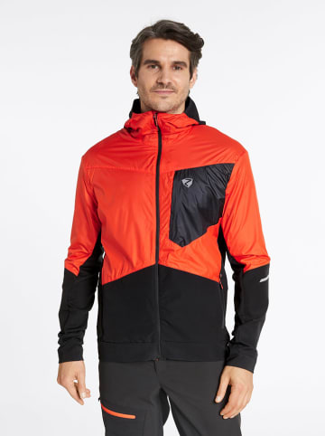 Ziener Hybridjacke "Nikolo" in Rot/ Schwarz