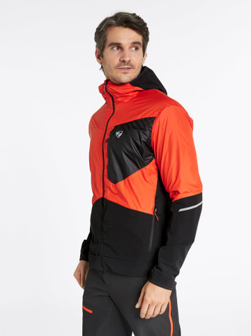 Ziener Hybride jas "Nikolo" rood/zwart