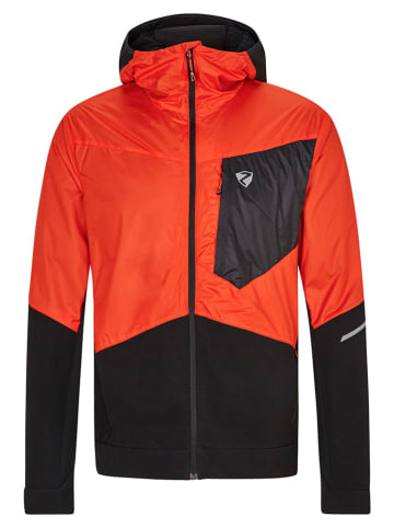 Ziener Hybride jas "Nikolo" rood/zwart