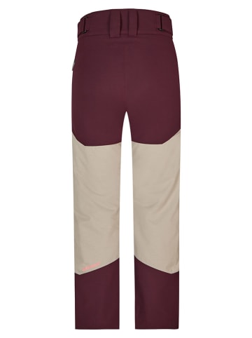 Ziener Ski-/snowboardbroek "Aysal" rood/beige