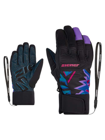 Ziener Ski-/ Snowboardhandschuhe "Garim" in Schwarz/ Lila
