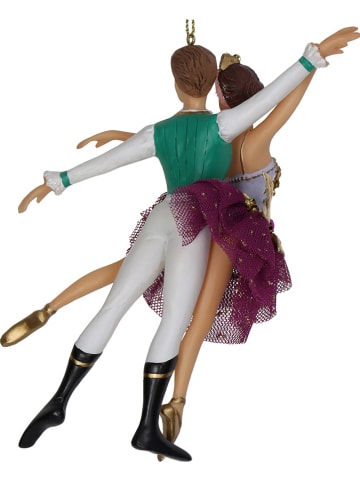 Kersten Christbaumkugel ''Ballet'' in Bunt - (H)15 cm