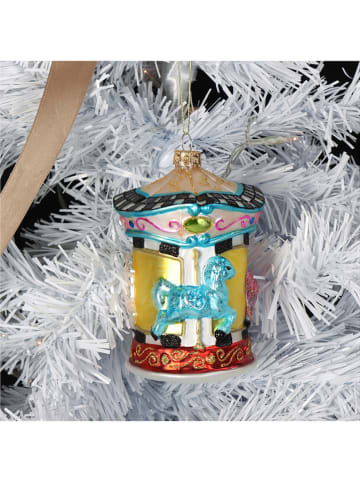 Kersten Bombka "Carousel" ze wzorem - wys. 12 cm