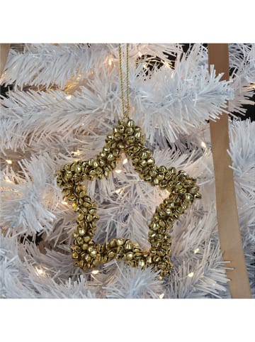 Kersten Decoratieve hanger "Star" goudkleurig - (L)14 x (B)14 cm