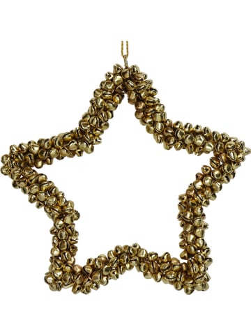 Kersten Decoratieve hanger "Star" goudkleurig - (L)16 x (B)16 cm