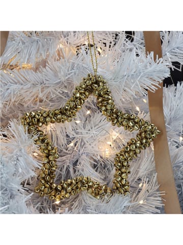Kersten Decoratieve hanger "Star" goudkleurig - (L)16 x (B)16 cm