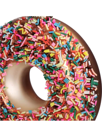 Kersten Kerstbal ''Donut'' meerkleurig - (H)10 cm