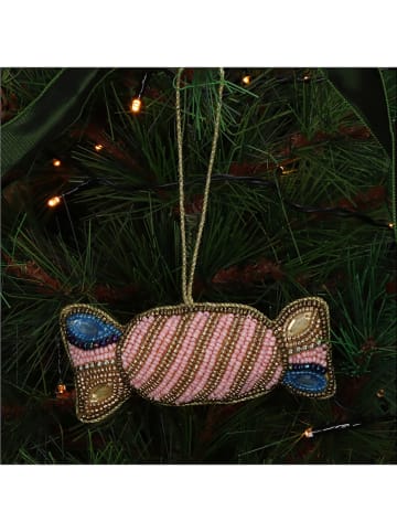 Kersten Decoratieve hanger ''Toffee'' lichtroze - (B)11 x (H)5 x (D)2 cm