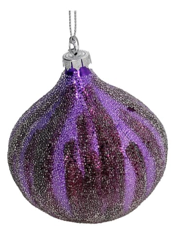 Kersten Bombka "Onion" w kolorze fioletowym - wys. 9,5 cm