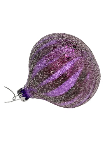 Kersten Bombka "Onion" w kolorze fioletowym - wys. 9,5 cm