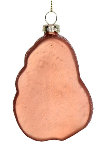 Kersten Christbaumkugel ''Grilled Meat'' in Hellbraun - (H)9 cm