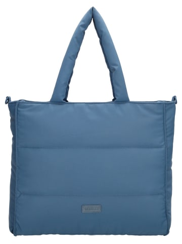 Beagles Henkeltasche in Blau - (B)36 x (H)32 x (T)12 cm