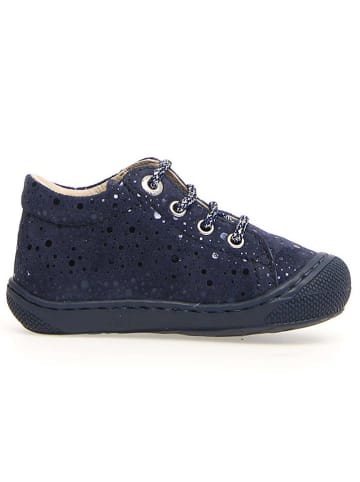 Naturino Leder-Sneakers "Cocoon" in Dunkelblau