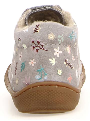 Naturino Leder-Sneakers "Cocoon" in Grau/ Bunt