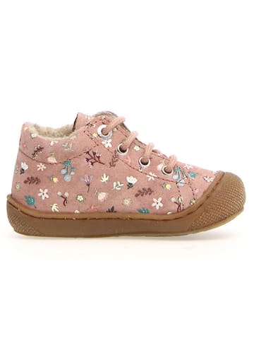 Naturino Leren sneakers "Cocoon" lichtroze/meerkleurig