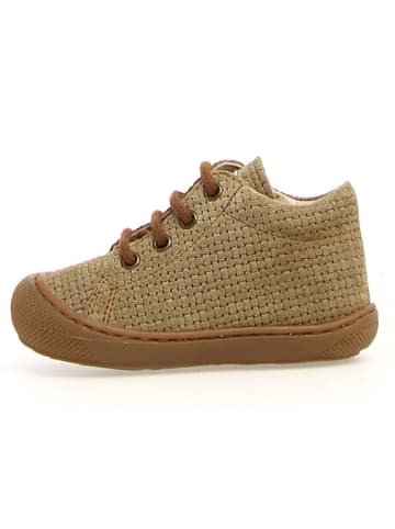 Naturino Leder-Lauflernschuhe "Cocoon" in Hellbraun