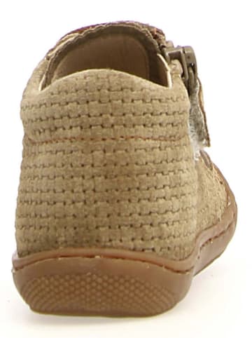 Naturino Leder-Lauflernschuhe "Cocoon" in Hellbraun