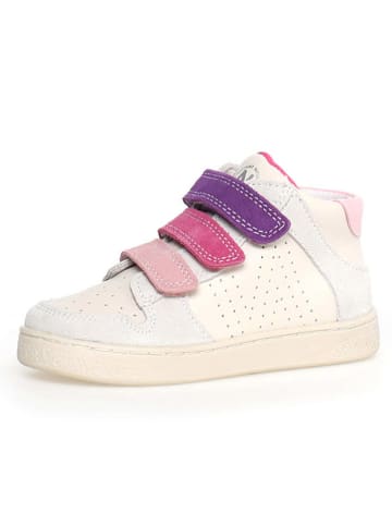 Naturino Leren sneakers "Theral" crème/roze