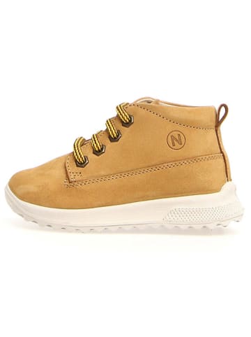 Naturino Leder-Boots "Kodrig" in Hellbraun/ Gelb