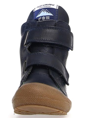 Naturino Leren boots "Leoti" donkerblauw