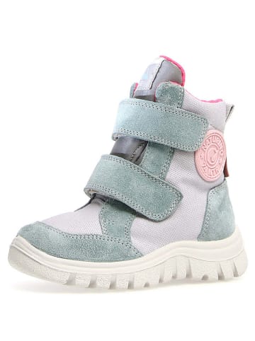 Naturino Winterboots "Geminale" grijs/lichtroze