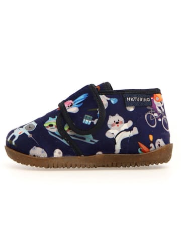 Naturino Pantoffels donkerblauw