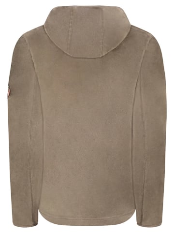 ANAPURNA Kurtka polarowa "Utah" w kolorze szarobrązowym