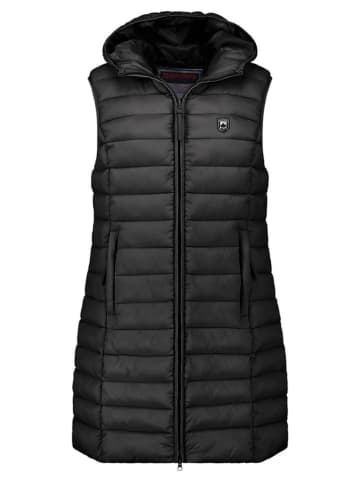 ANAPURNA Doorgestikte bodywarmer "Vakitalana" zwart