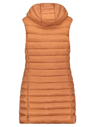 ANAPURNA Doorgestikte bodywarmer "Vakitalana" lichtbruin