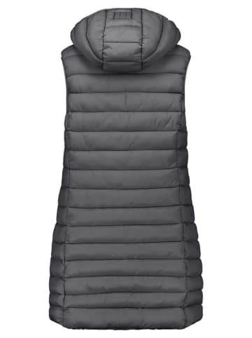 ANAPURNA Doorgestikte bodywarmer "Vakitalana" antraciet