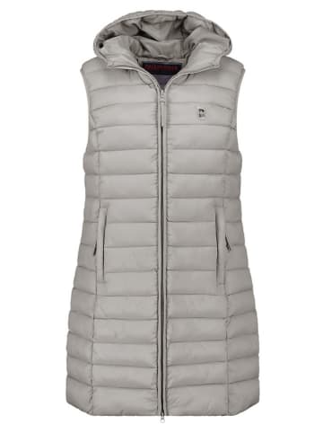 ANAPURNA Doorgestikte bodywarmer "Vakitalana" lichtgrijs