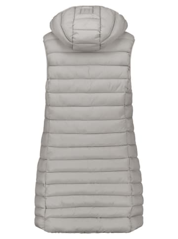 ANAPURNA Doorgestikte bodywarmer "Vakitalana" lichtgrijs