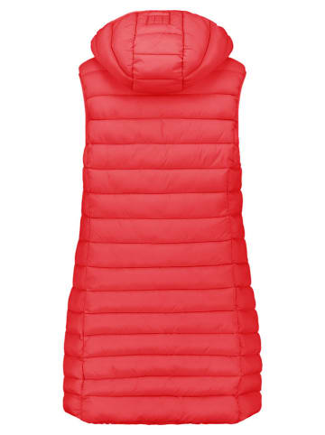 ANAPURNA Doorgestikte bodywarmer "Vakitalana" rood