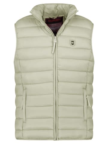ANAPURNA Doorgestikte bodywarmer "Vamitalana" saliegroen