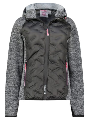 ANAPURNA Fleecejacke "Tagadana" in Grau/ Schwarz