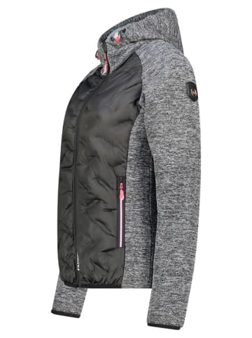 ANAPURNA Fleecejacke "Tagadana" in Grau/ Schwarz