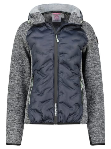 ANAPURNA Fleecejacke "Tagadana" in Grau/ Dunkelblau