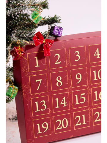 Lodie Silver Sieradenadventskalender bordeaux