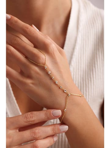 Heliophilia Vergulde armband met sierelementen