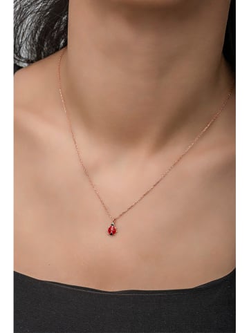 Heliophilia Rosévergulde ketting met hanger - (L)42 cm